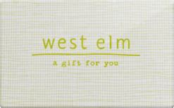 Save money when you buy west elm® gift cards. West Elm Gift Card Discount - 2.50% off