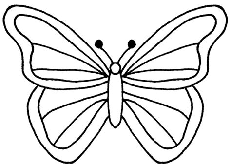 Butterfly Template Printable Clipart Best