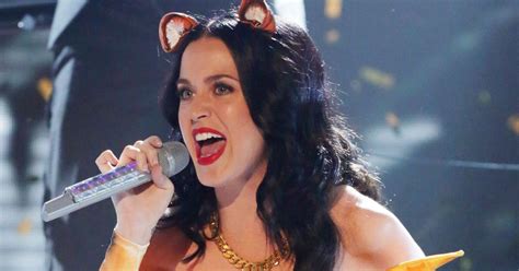 Katy Perry Transforms Into A Tiger As She Performs Roar On X Factor