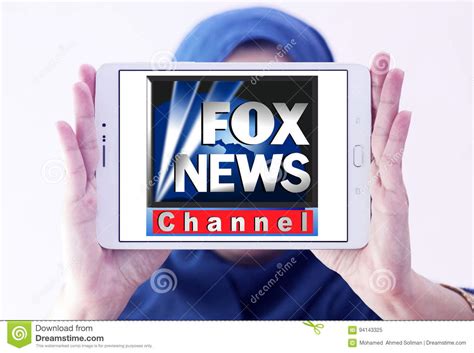Fox News Channel Logo Editorial Image Image Of Hands