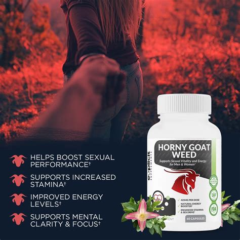 horny goat weed with maca saw palmetto and more 60 capsules explicit supplements