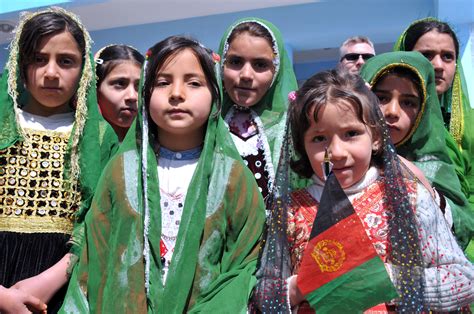 Image Afghan Children In Baghdis Province Afghanistan Pose For A