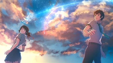 And download freely everything you like! Anime Your Name. Mitsuha Miyamizu Taki Tachibana Kimi No ...