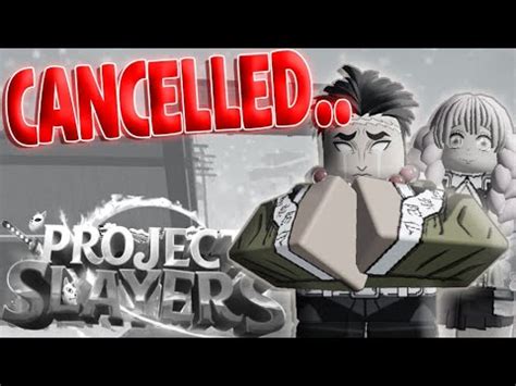 Truth Is Project Slayers Update Actually Being Cancelled Youtube