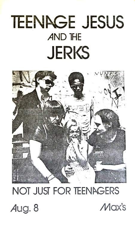 Teenage Jesus And The Jerks Punk Poster Music Concert Posters