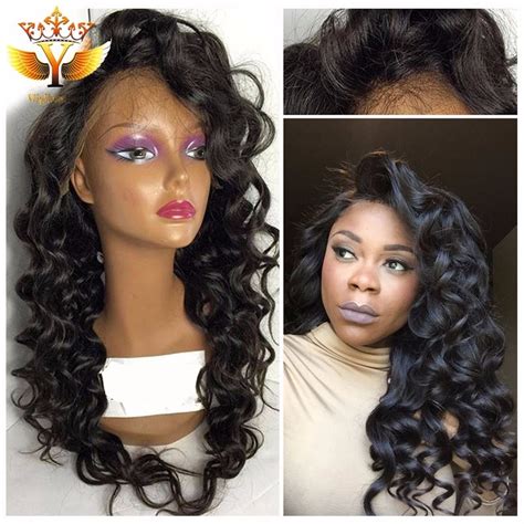 Fairywigs.com offers high quality human hair brown long grand wigs for black women 20 inch unit price of $ 267.99. African American Human Hair Half Wigs Full Lace Human Hair ...