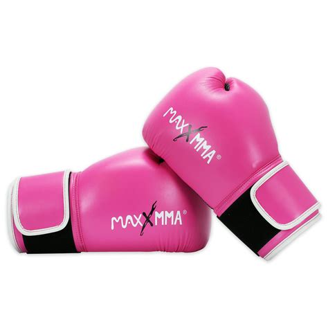Maxxmma Pro Style Boxing Gloves 10 Oz Pink Boxing Punching Mma