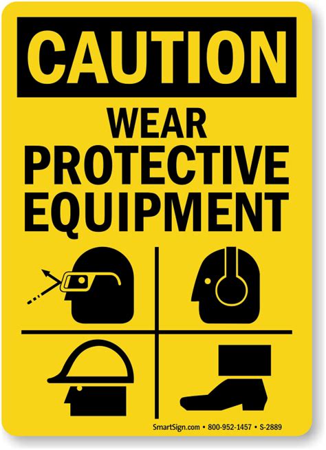 Wear Protective Equipment Ppe Sign Sku S 2889