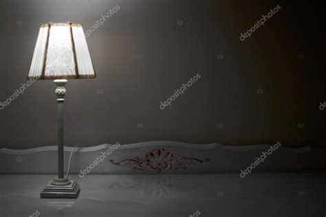 Lamp In Desktop With Soft Light Stock Photo By ©scornejor 19295963
