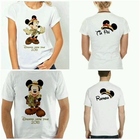 Camiseta Para Viagem Disney Safari Elo7 Produtos Especiais
