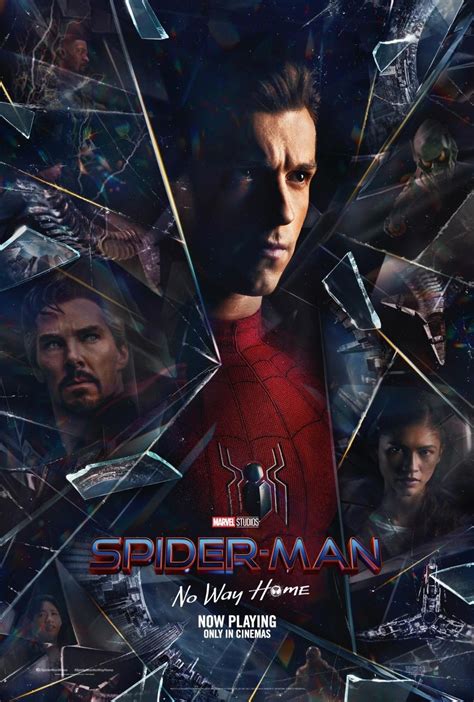 Newest Spider Man No Way Home Poster Shatters The Marvel Multiverse