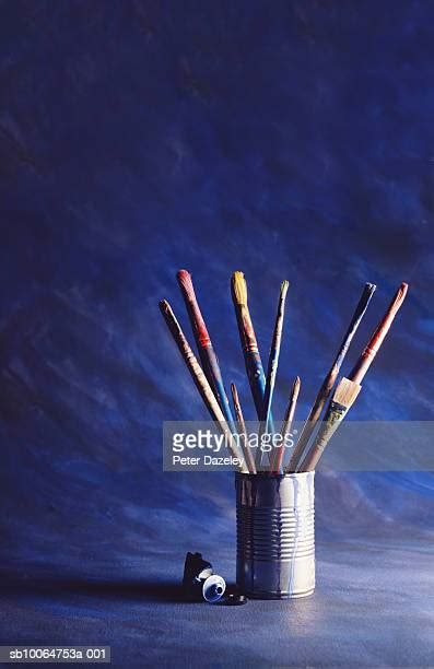 Paint Can And Brush Photos And Premium High Res Pictures Getty Images