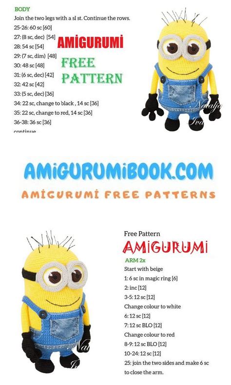 Minion Amigurumi Free Pattern Artofit