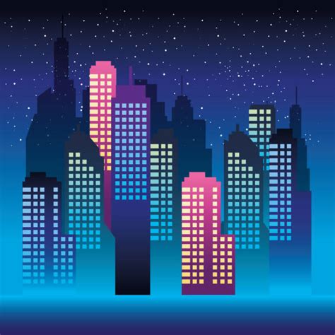 City Neons Illustrations Royalty Free Vector Graphics And Clip Art Istock
