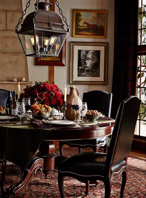 What dining table size do you need? Image result for ralph lauren holiday decor | Rustic ...