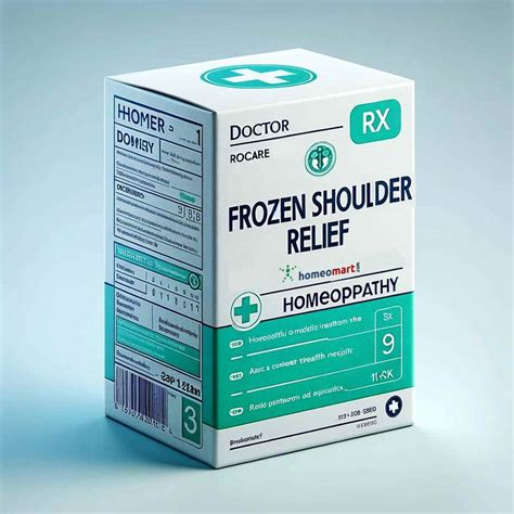 Homeopathic Treatment For Frozen Shoulder Relief From Pain