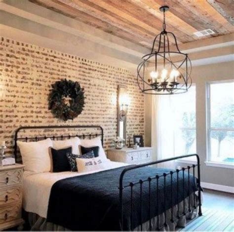 38 Remarkable Rustic Farmhouse Master Bedroom Ideas Page 12 Of 46