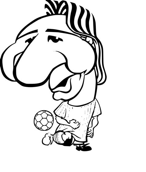 Lionel Messi Coloring Page Printable Coloring Page Coloring Home