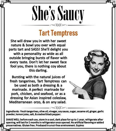 Sie Ist Saucy Sauces Tart Temptress Asiatische Zitrussauce Etsy De