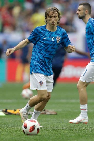 Croatias Luka Modric Warms During Final Editorial Stock Photo Stock
