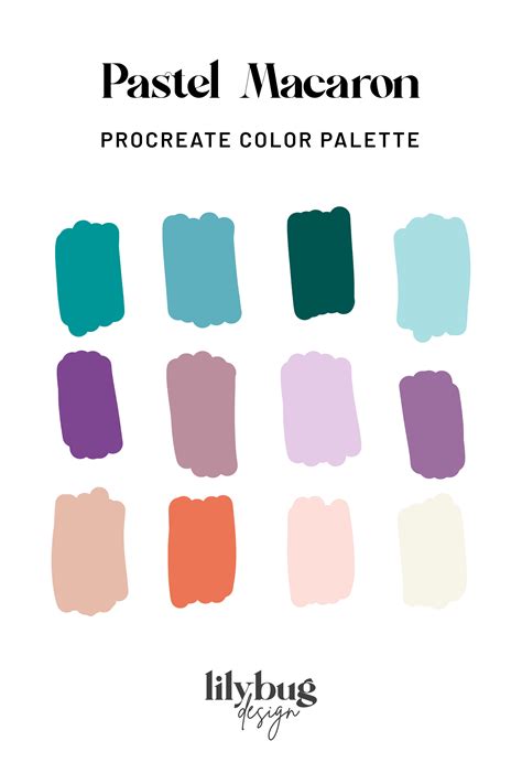 Procreate Color Palettes — Lilybug Design