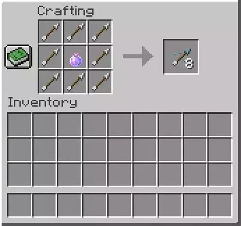 How To Make Tipped Arrow In Minecraft