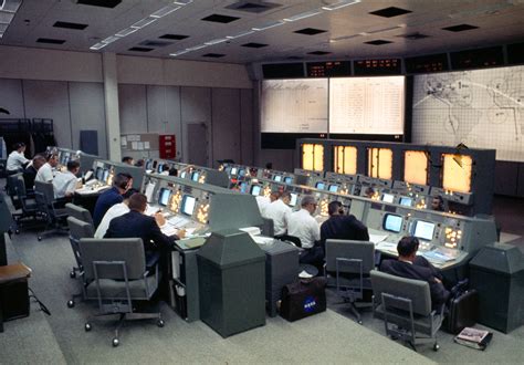Nasa Mission Control Through The Years Rspace