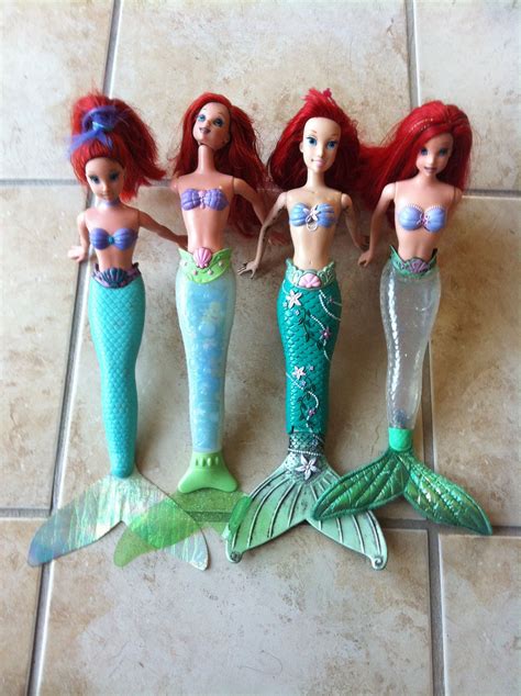 Disney Ariel The Little Mermaid Barbie Dolls Mermaid Barbie Disney Princess Doll Collection