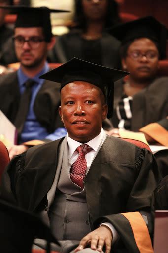 Malema Eyes Advanced Degree After Graduating With Ba Endorsing