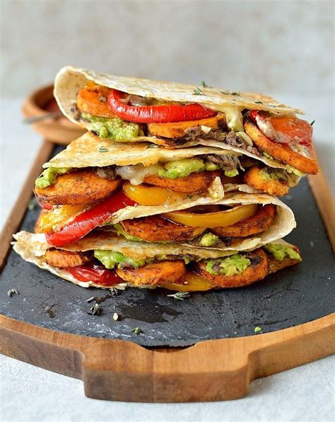 loaded veggie quesadillas delicious filling healthy quesadillas stuffed with spiced roasted