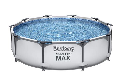 Buy Bestway Max Steel Pro Round Frame Swimming Pool With Filter Pump
