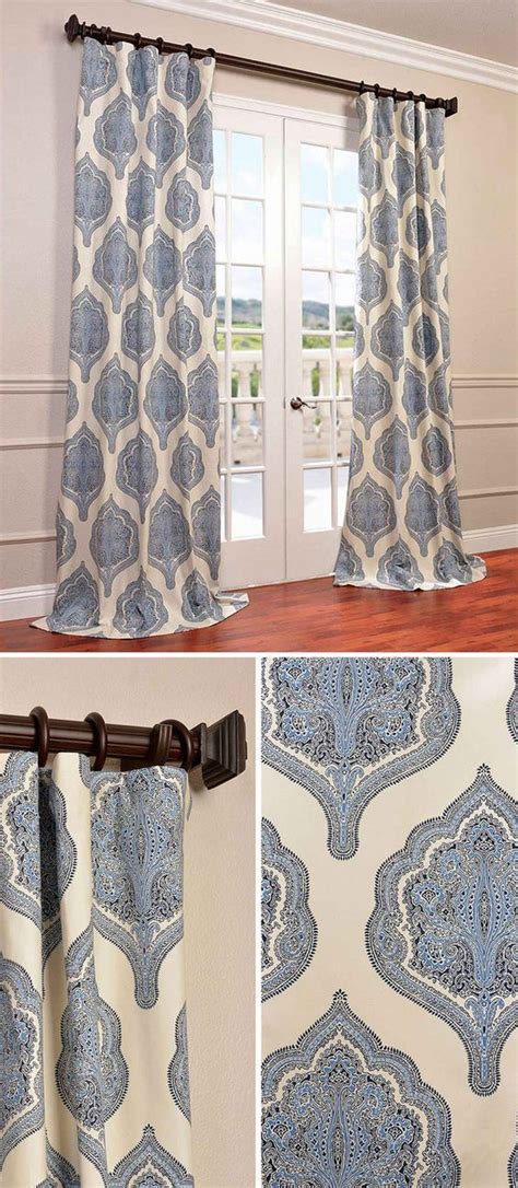 Our Printed Cotton Curtains And Drapes Provide A Casual And Refined