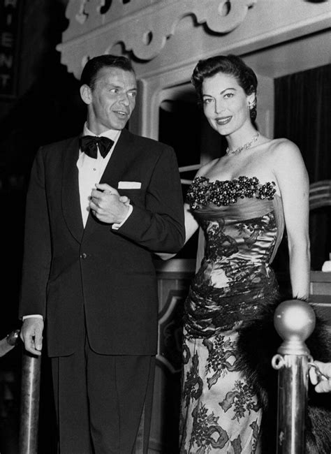Ava Gardner And Frank Sinatra At The Hollywood Premiere Of