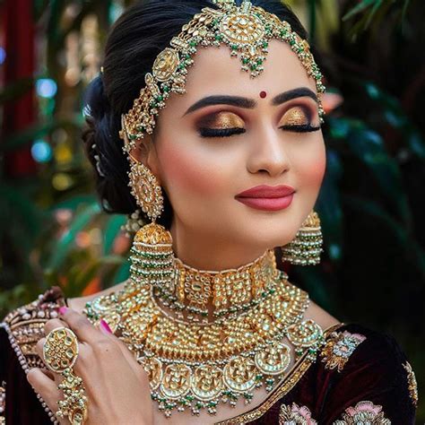 Stunning Indian Bridal Makeup C Jasmine Beauty Care Photography By The Wed Capture Vinod