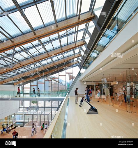 Muse Science Museum Trentino Italy Architect Renzo Piano Stock