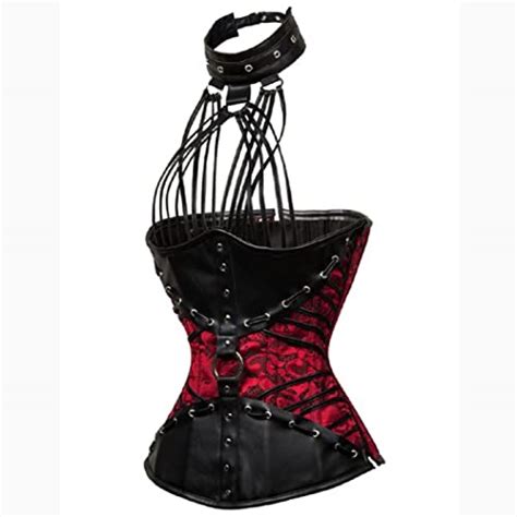 top totty tania sexy red saucy role play erotic luxury steampunk corset ta21638 ggt boutique