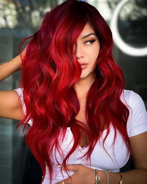 Exotic Dark Red Hair Colors Ideas To Keep Your Hair On Fleek