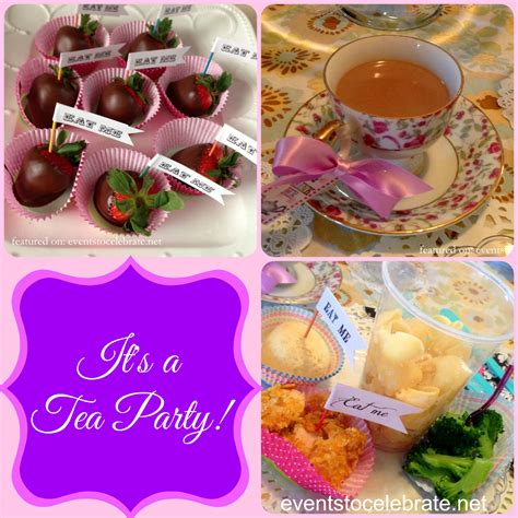 Tea Party Birthday Party Ideas Events To Celebrate