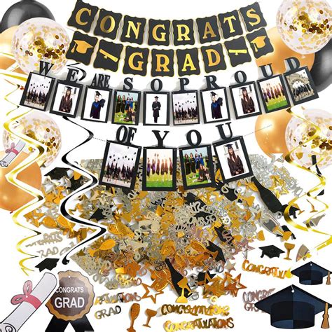 Buy 2022 Graduation Party Decorations Supplies Congrats Grad Banner We