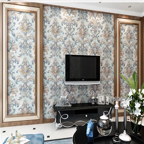 Beibehang 3d Non Woven Wallcovering Non Woven Wallpaper Living Room Tv