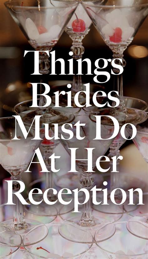 6 Things Brides Forget To Do At The Wedding Reception | Simple wedding