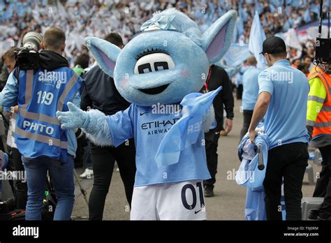Manchester City Mascot Hi Res Stock Photography And Images Alamy