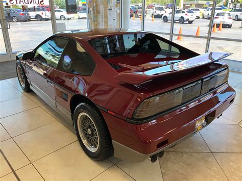 No Reserve 1987 Pontiac Fiero Gt For Sale On Bat Auctions Sold For