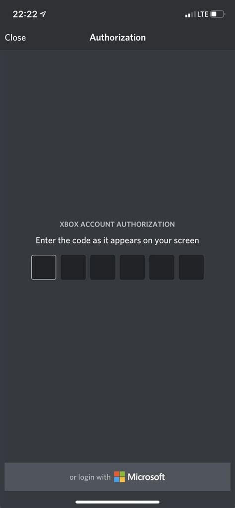 Im Trying To Link My Xbox Live Account To Discord I Got The Pin On