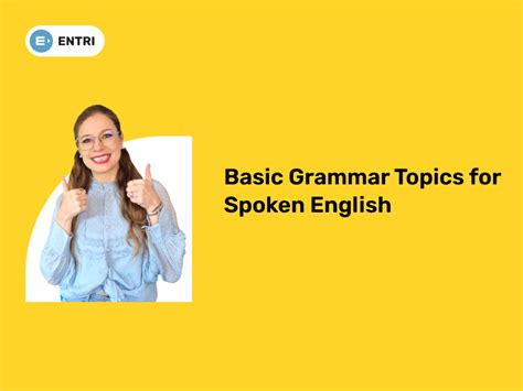 Learn English Grammar Topics For Spoken English Entri Blog