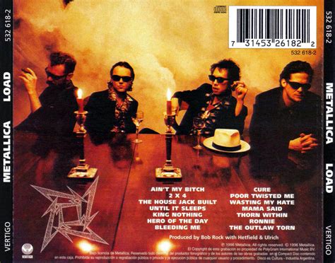 1998 reload 1997 load 1996 live shit: Blog de SlayerBlackJairo: Metallica Load