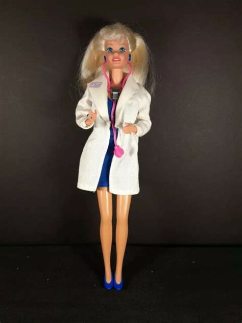 Dr Barbie Doll 1993 Mattel W Stethoscope Untested Very Clean Ebay