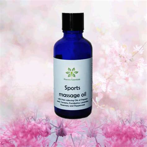 Sharons Essentials Sports Massage Oil Vegan Friendly