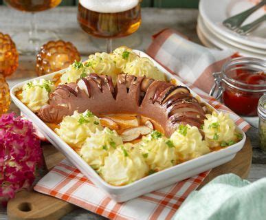 Gratinerad falukorv med potatismos Recept Tröstmat Vardagsmat Middagsrecept