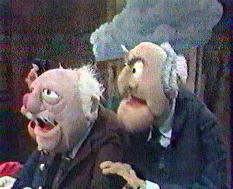 Muppets Old Guys In Balcony Old Men Muppet Show Quotes Quotesgram